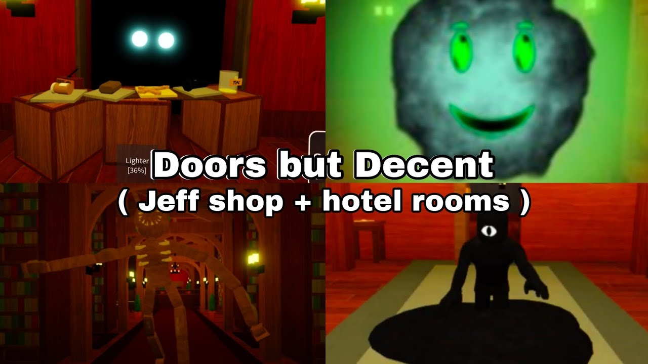 [ROBLOX] Doors but Decent (Jeff shop + hotel updates) 