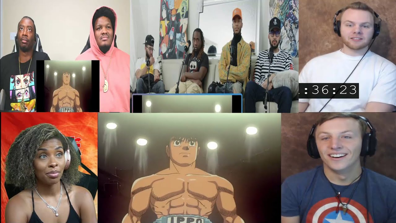 HAJIME NO IPPO EPISODE 10 REACTION MASHUP!!