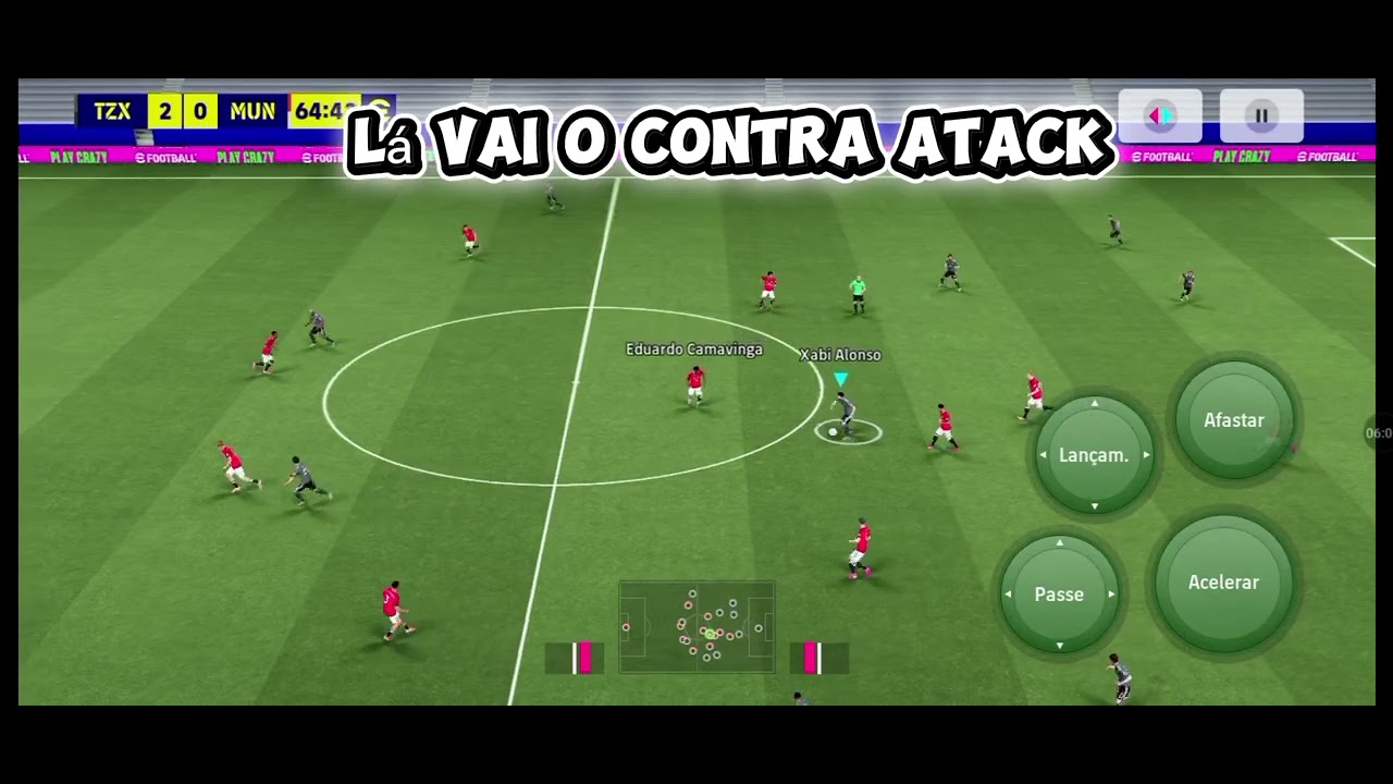Vídeo de efootball pra vocês 
