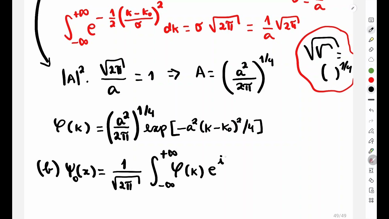 Aula 13 - Exercício sobre transformada de Fourier