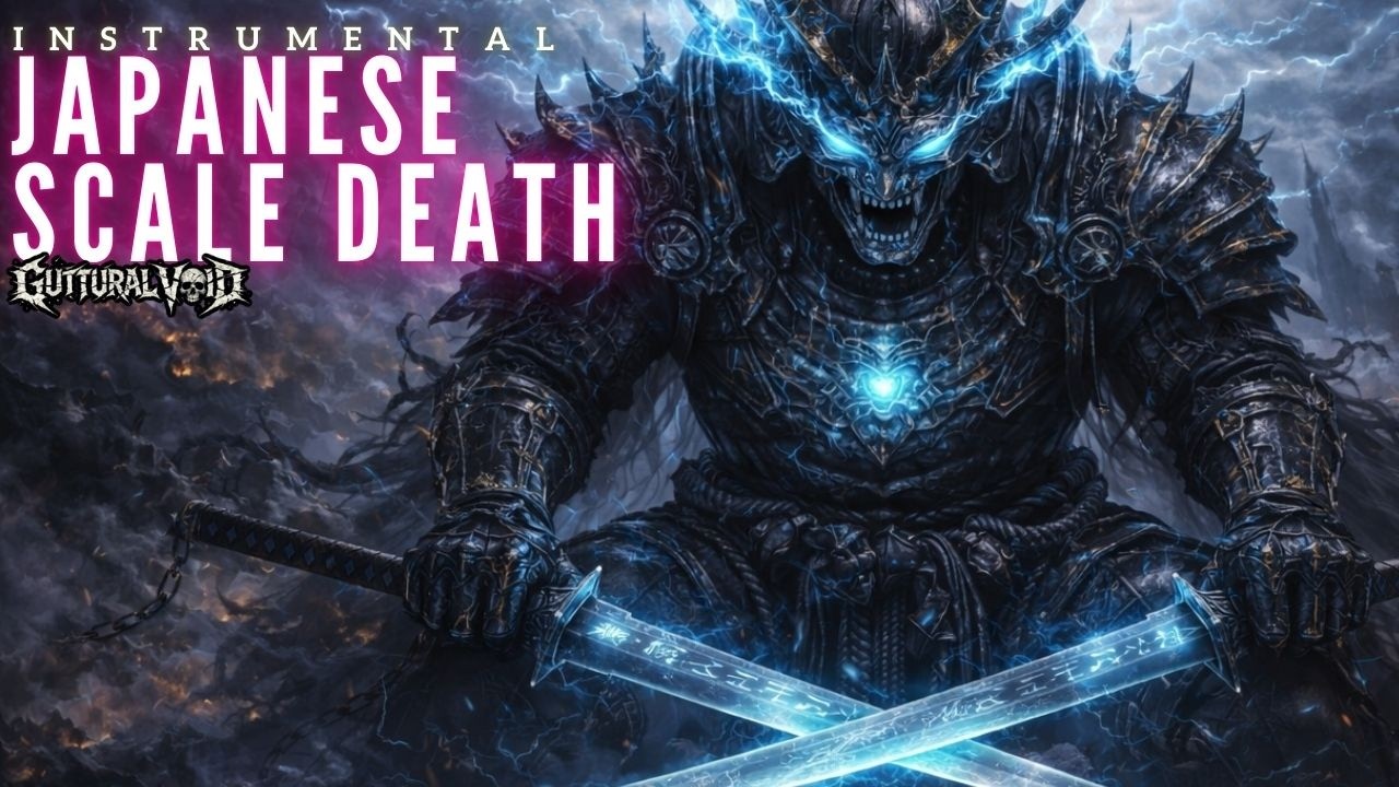 Japanese Scale Death Metal Instrumental (No Vocals) — Eastern Melodies, Atmosphere & Brutal | 2026