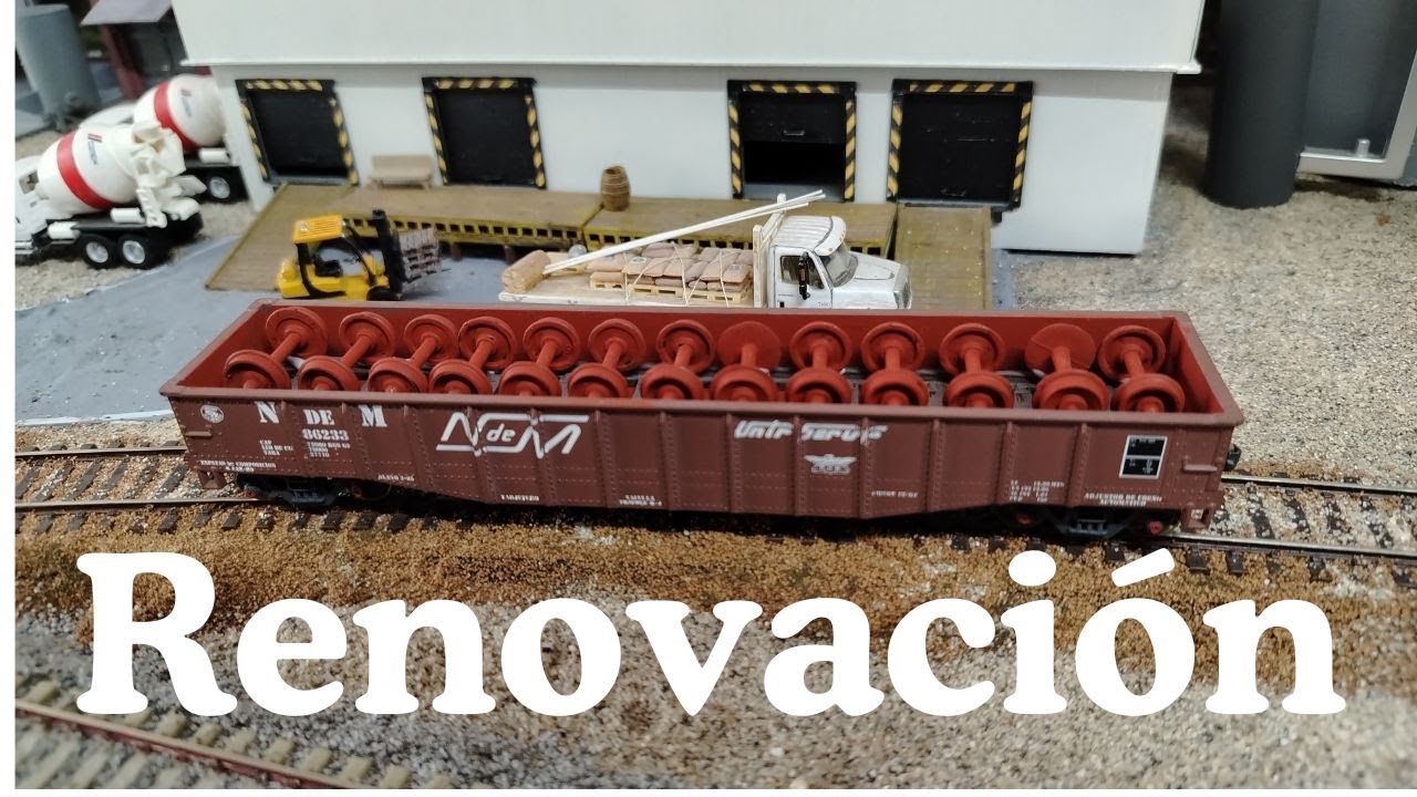 Renovación góndola escala HO