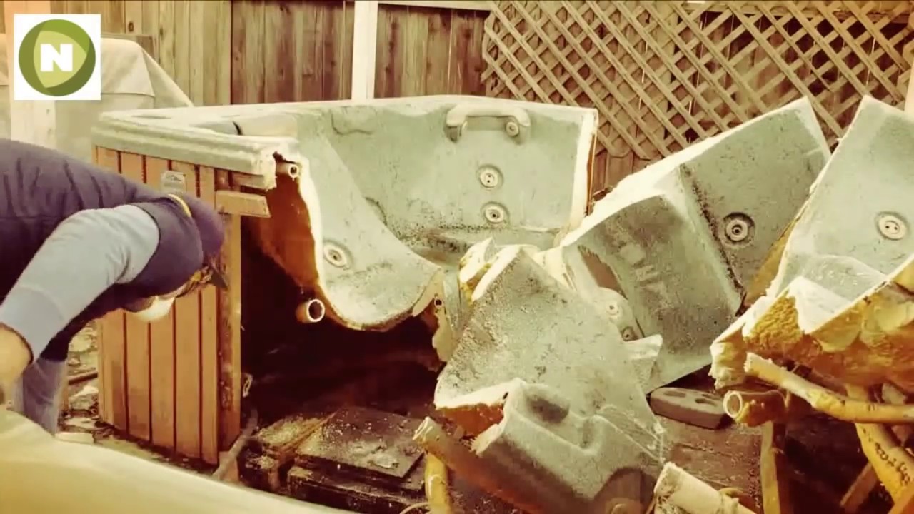 Elk Grove Hot Tub Removal, NPS Spa Disposal, Cut Up
