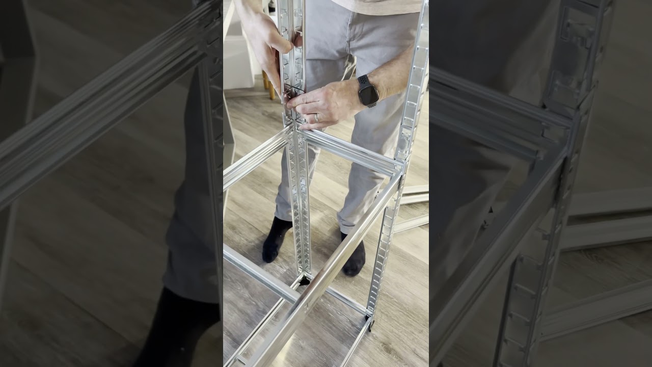 How to build the VonHaus 1.5M Galvanised Finish 5-Tier Racking #garagecleanout #storagesolutions