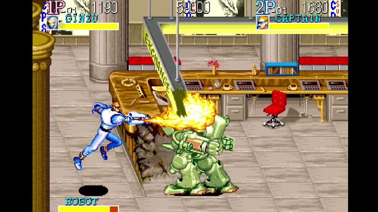 Captain commando [ARCADE] 2 players [60FPS]