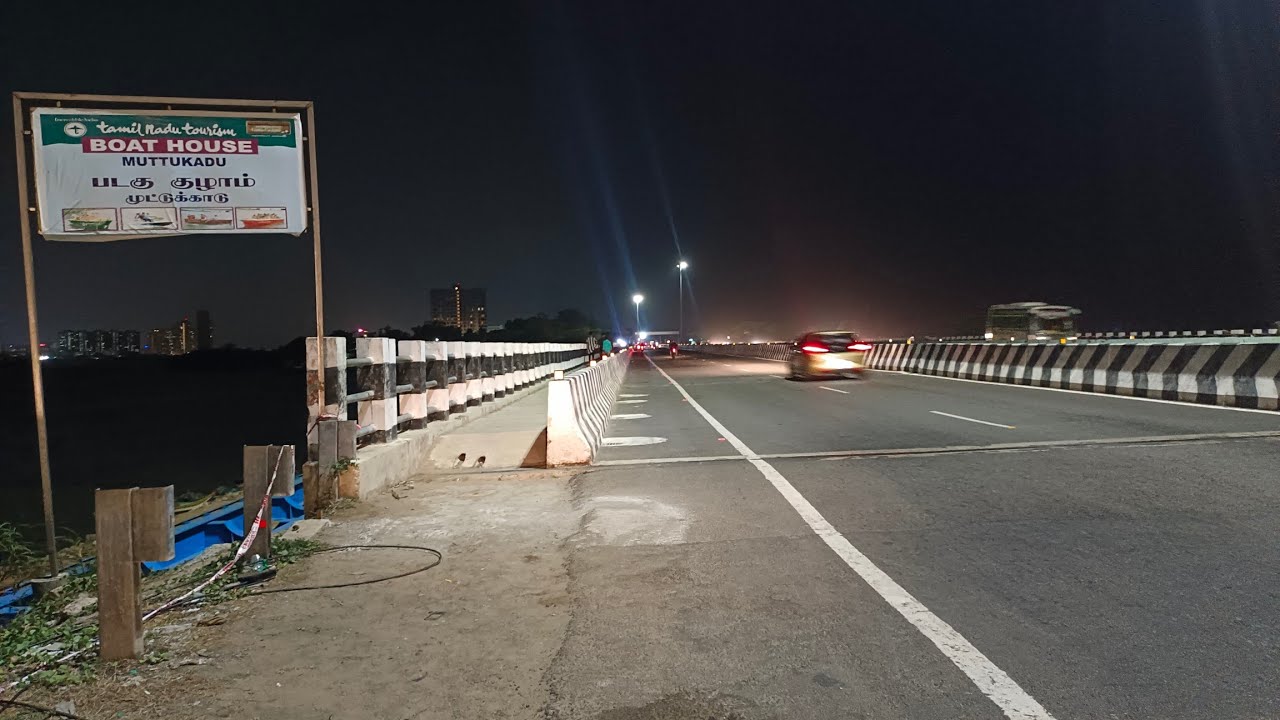 ECR night ride in Chennai Velachery to muttukadu bridge @aravintharuna7796