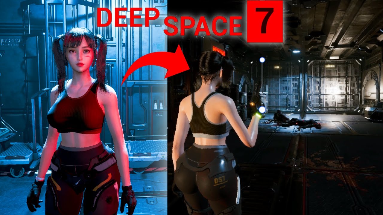 THIS INDIE HORROR GAME IS SOMETHING ELSE!!! | Deep space 7