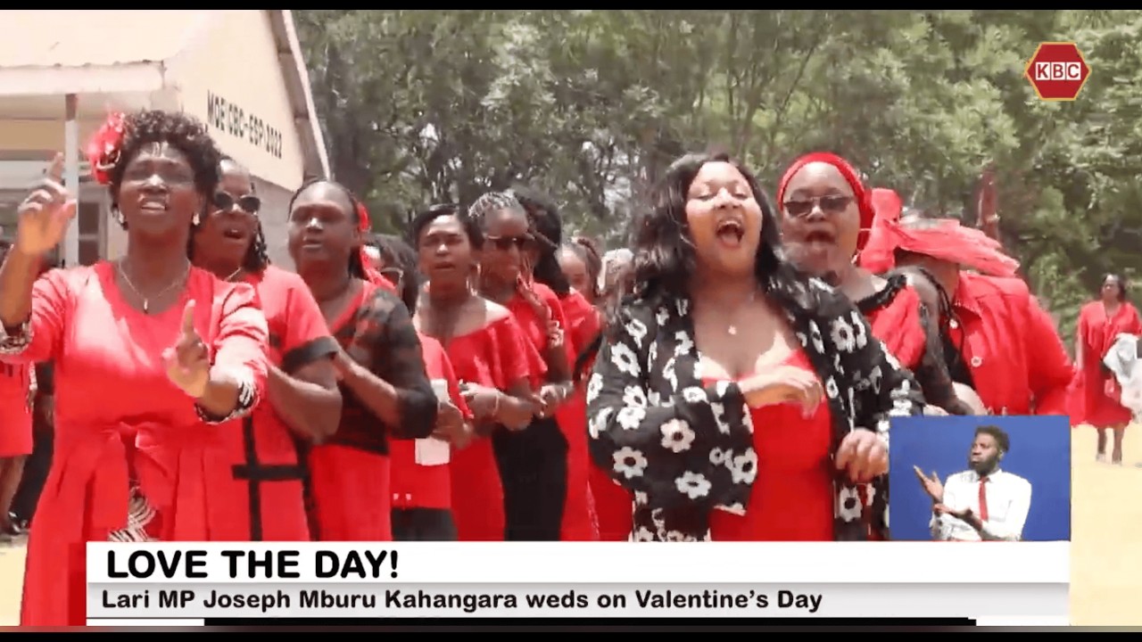 Kenyans celebrate Valentine's Day in style
