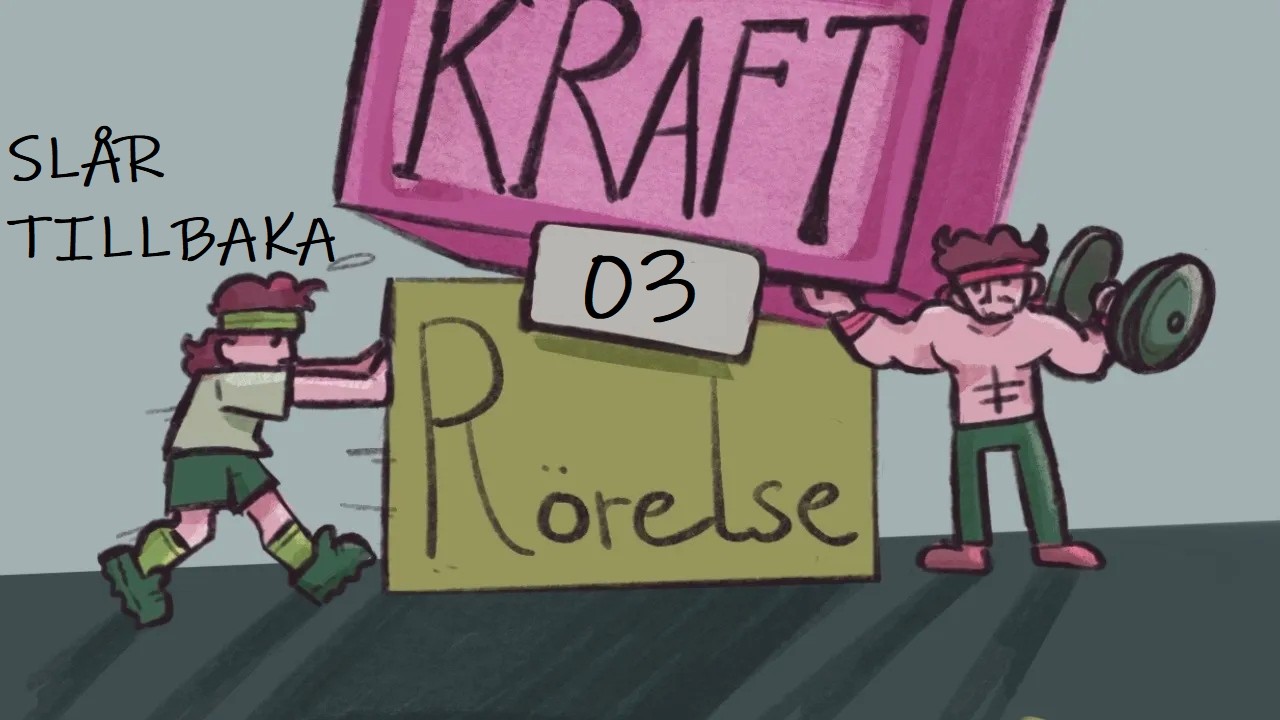Lektion 03 | Kraft & Rörelse – Kraft & motkraft: Slår väggen tillbaka? (Åk 7)