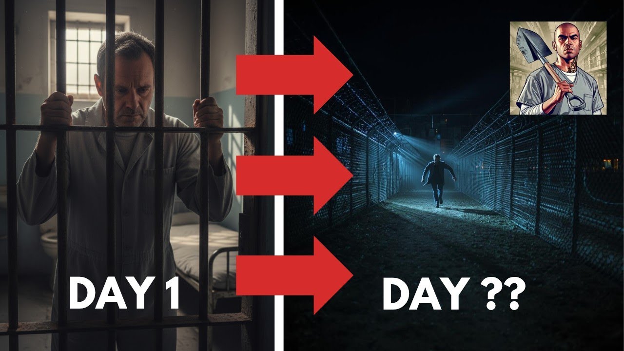 BERAPA LAMA ?? AKU MELARIKAN DIRI DARI PENJARA MEMATIKAN INI ?? - Prison Escape Simulator 3D