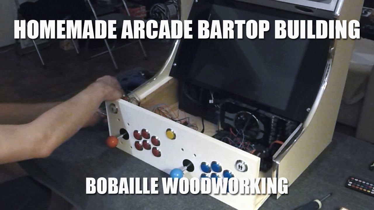 Homemade Arcade Bartop Building - DIY