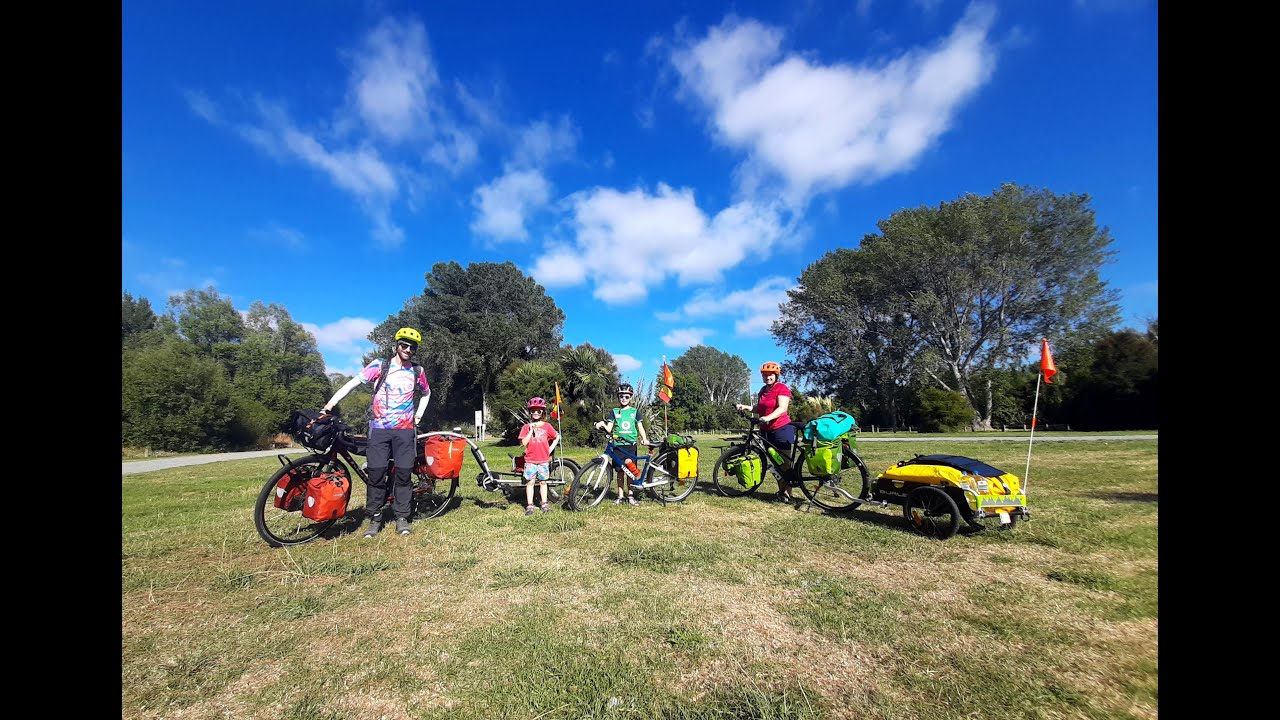 A family adventure : biking in the South Island of New Zealand