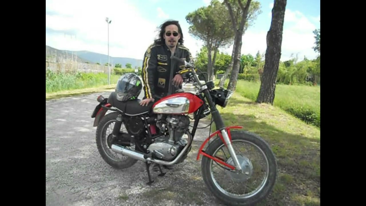 DUCATI SCRAMBLER 350 PROVA SU STRADA PRIMA DEL RESTAURO