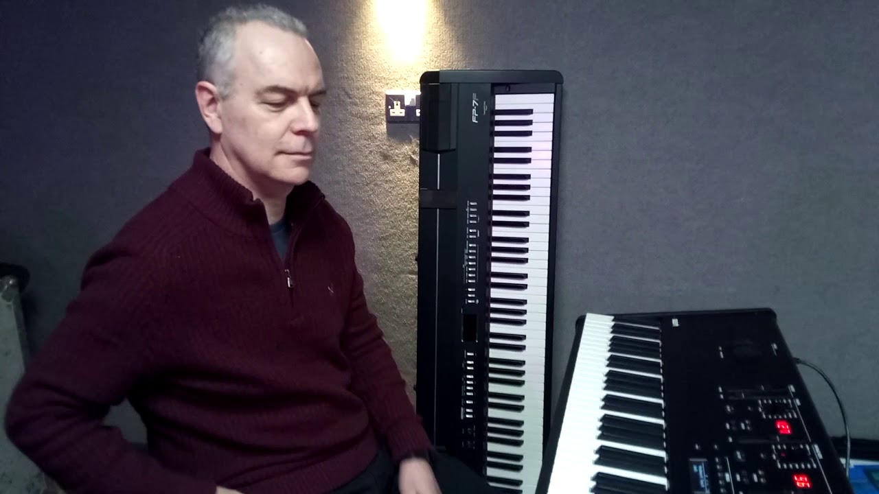Steve Hackett's keysman Roger King plays Genesis Firth Of Fifth & One For The Vine on his ProMega 2+
