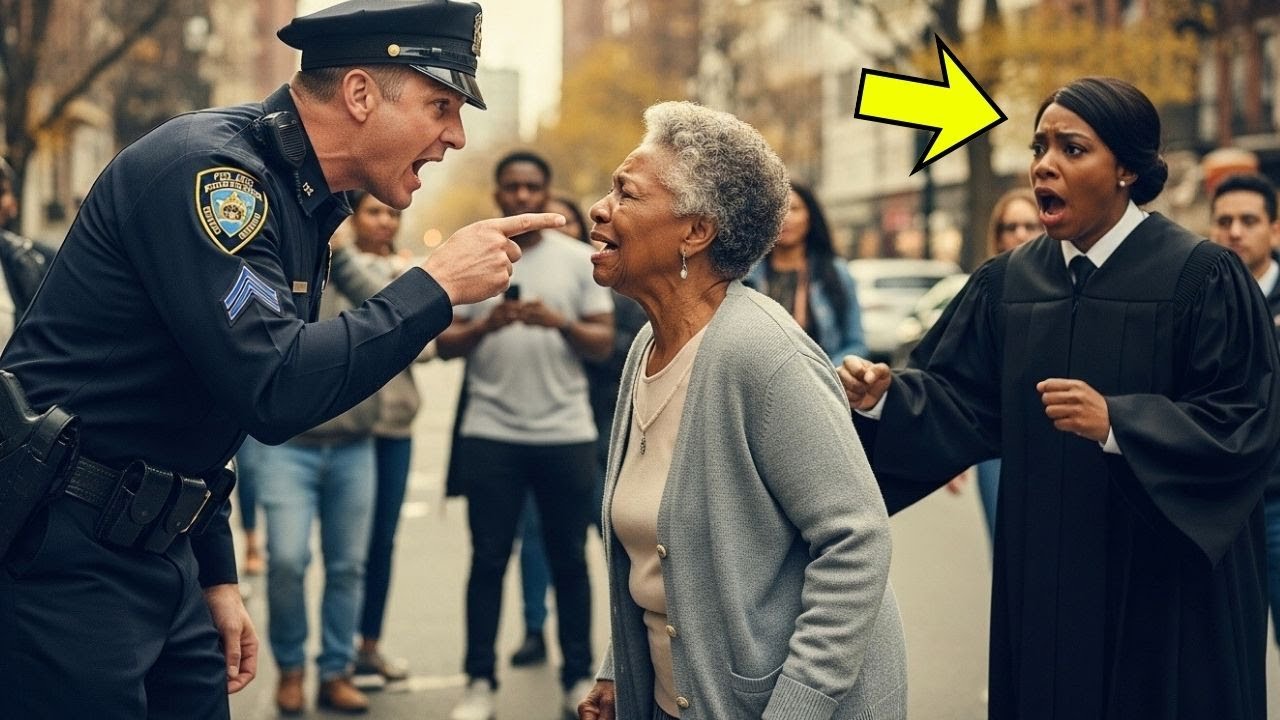 شرطي فاسد يُهين امرأة مسنّة، لكنه لم يعلم أنها أمّ قاضية فيدرالية…
