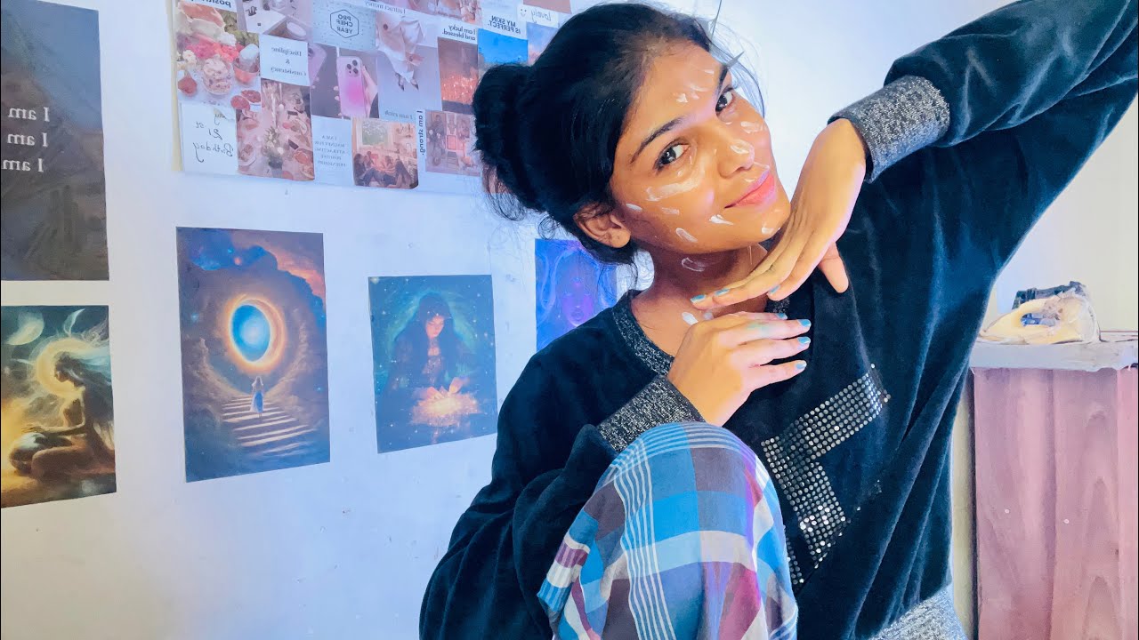 My morning skin care routine 💆🏼‍♀️🧴මගේ දවසක් 💕😽| මහ පාන්දර මොකද කලේ ?🙄#vlogger #dayvlog #skincare