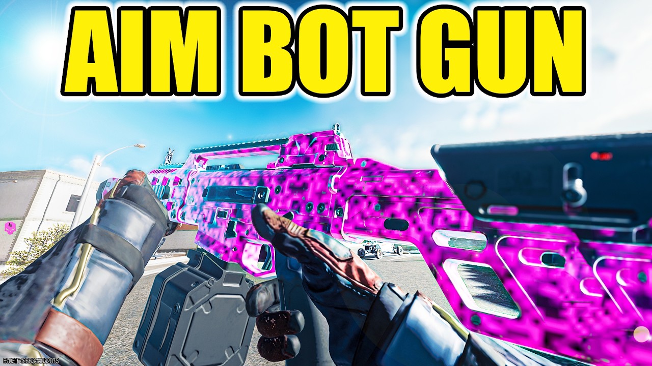 AIM  BOT GUN.   DESTROYS  WARZONE  Solo Quads