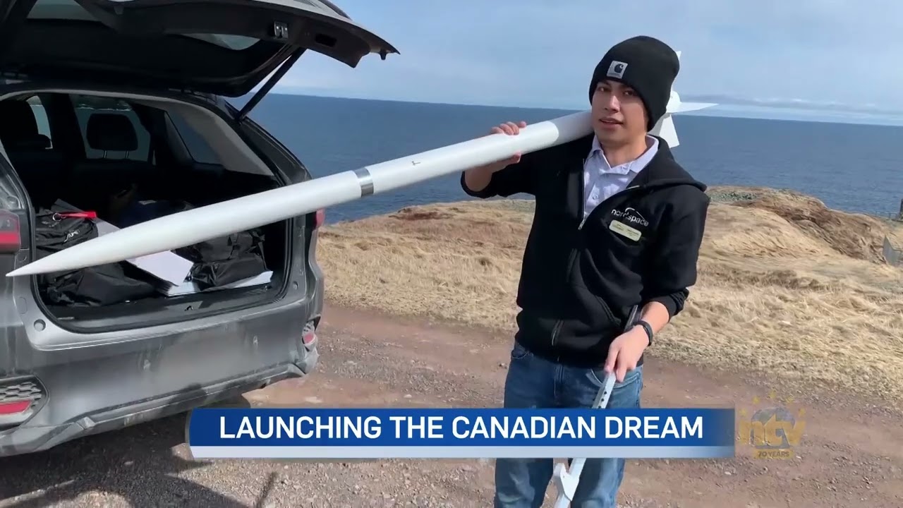 NTV News - NordSpace Spaceport in St. Lawrence, Newfoundland and Labrador