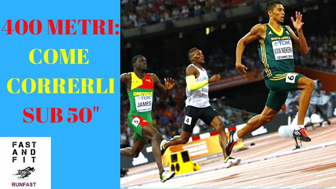 Come correre un 400 METRI sotto i 50