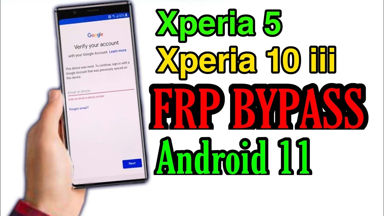 Sony Xperia 5 J8210 Frp Bypass | Android 11 Google Verifing Your Account All Xperia Mobile Work 100%