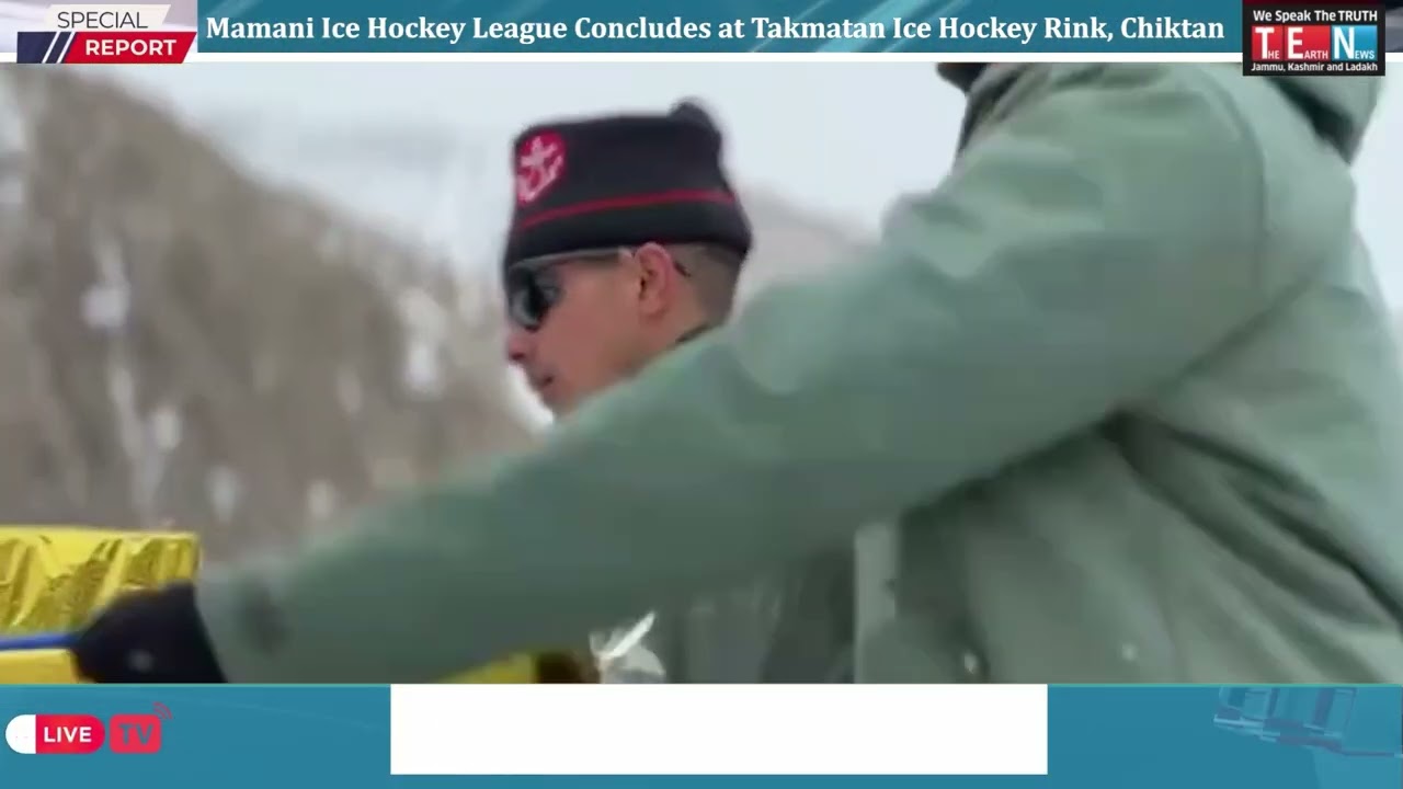Mamani Ice Hockey League Concludes at Takmatan Ice Hockey Rink, Chiktan