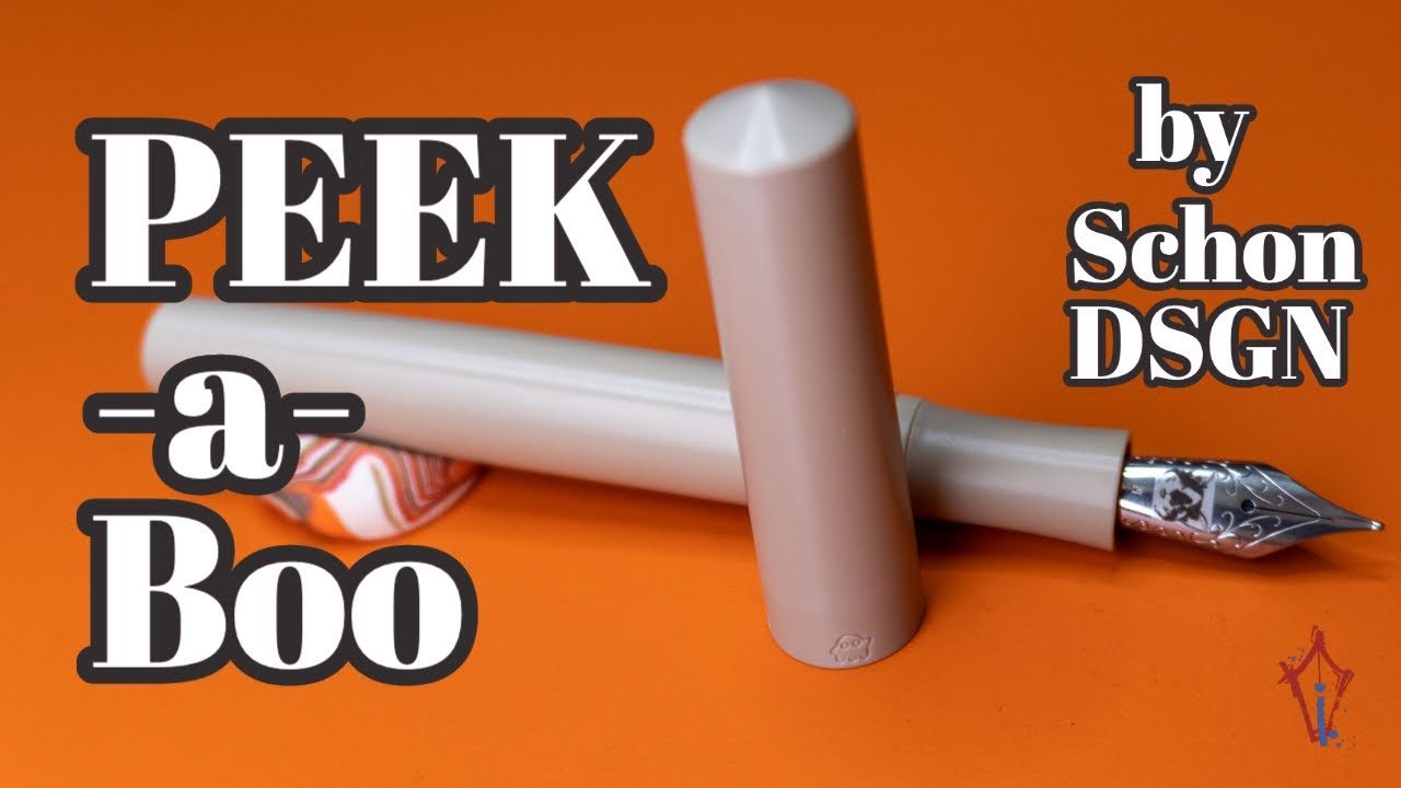 Schon DSGN's New PEEK-a-boo Fountain Pen Unboxing!