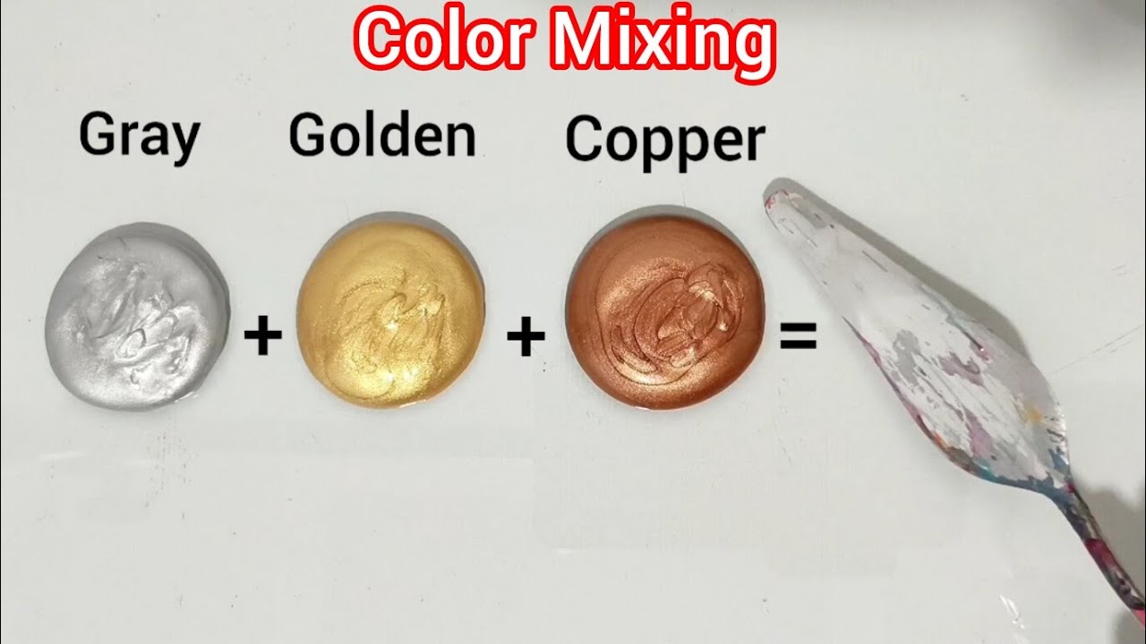 Guess the final color 🎨 | Satisfying video | Art video | Color mixing video | Paint mixing video