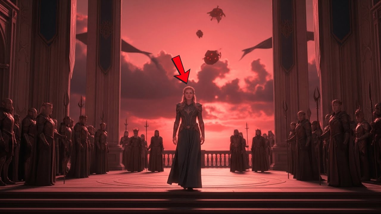 The Elven Court Watched the Sky Turn Red — Until She Stepped Forward