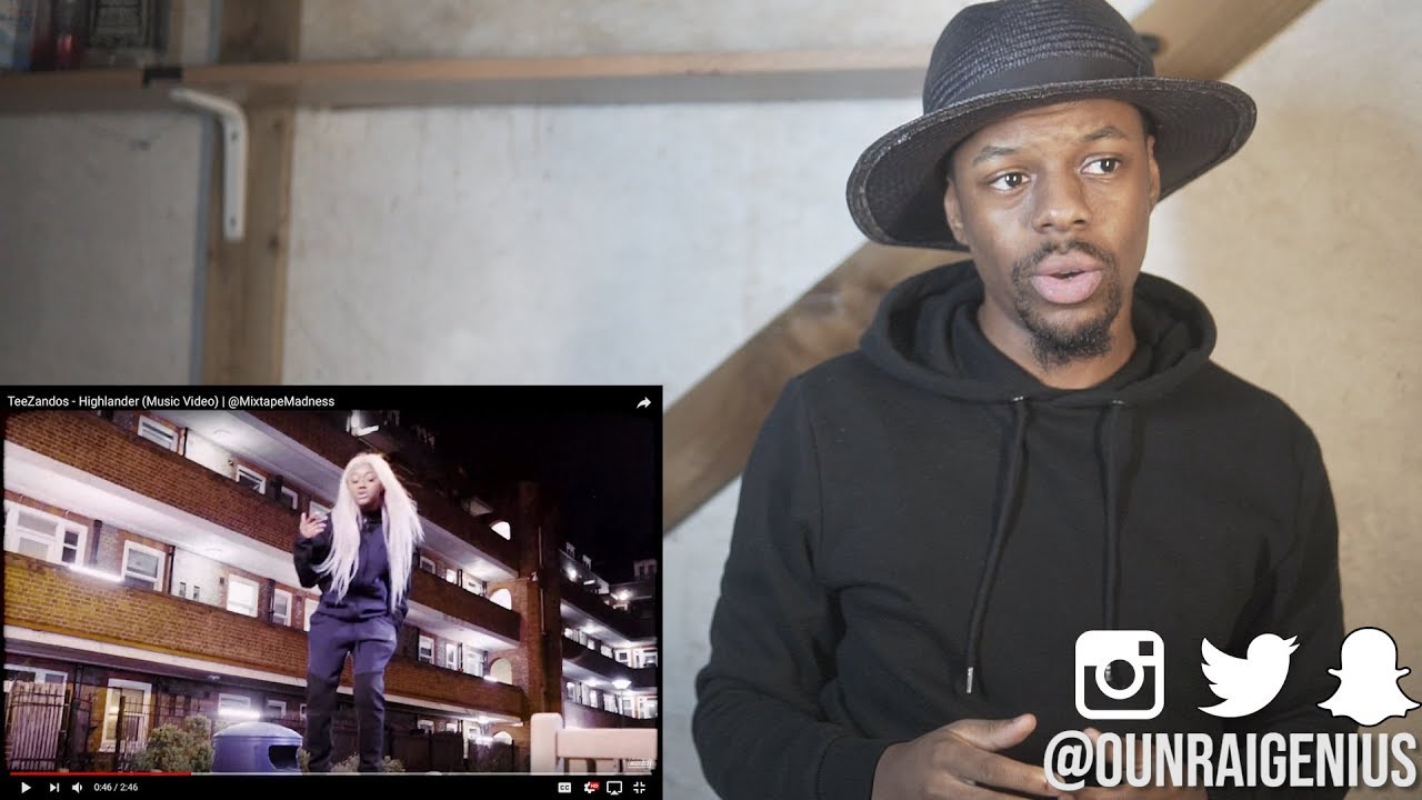 TeeZandos - Highlander (Music Video) | @MixtapeMadness | Genius Reaction