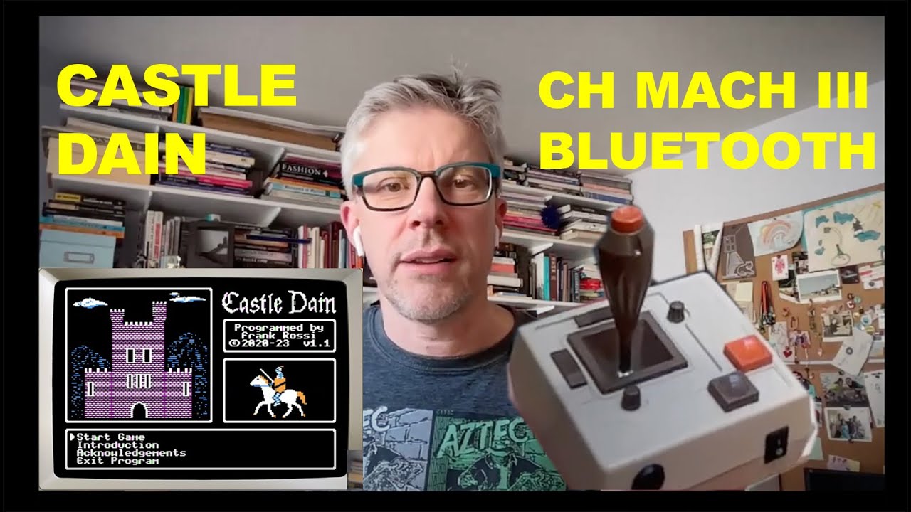 #155: Castle Dain and the CH Mach III Bluetooth Joystick!