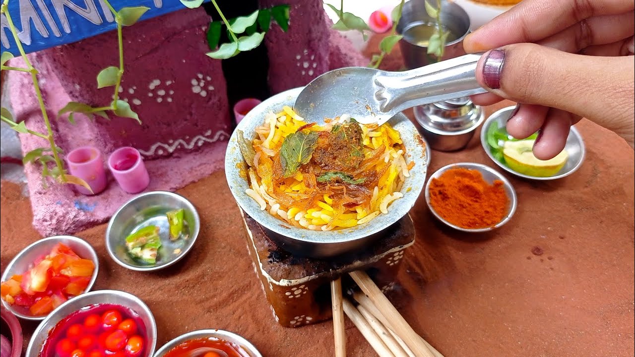 Viral mini meal maker Dum Biryani 😋😱#subscribe #viral #mini #cooking #trending #minikitchen #viral😱