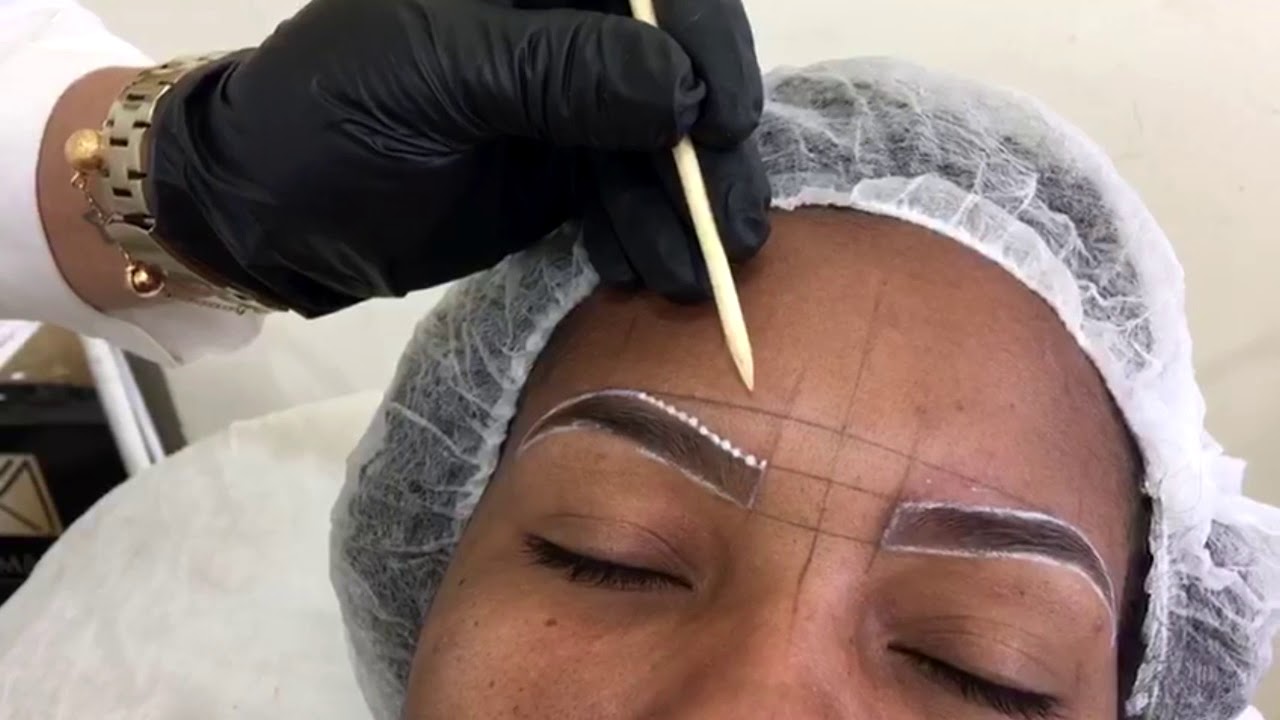 Formas para Não Perder a Marcação ou o Design das Sobrancelhas na #Micropigmentação