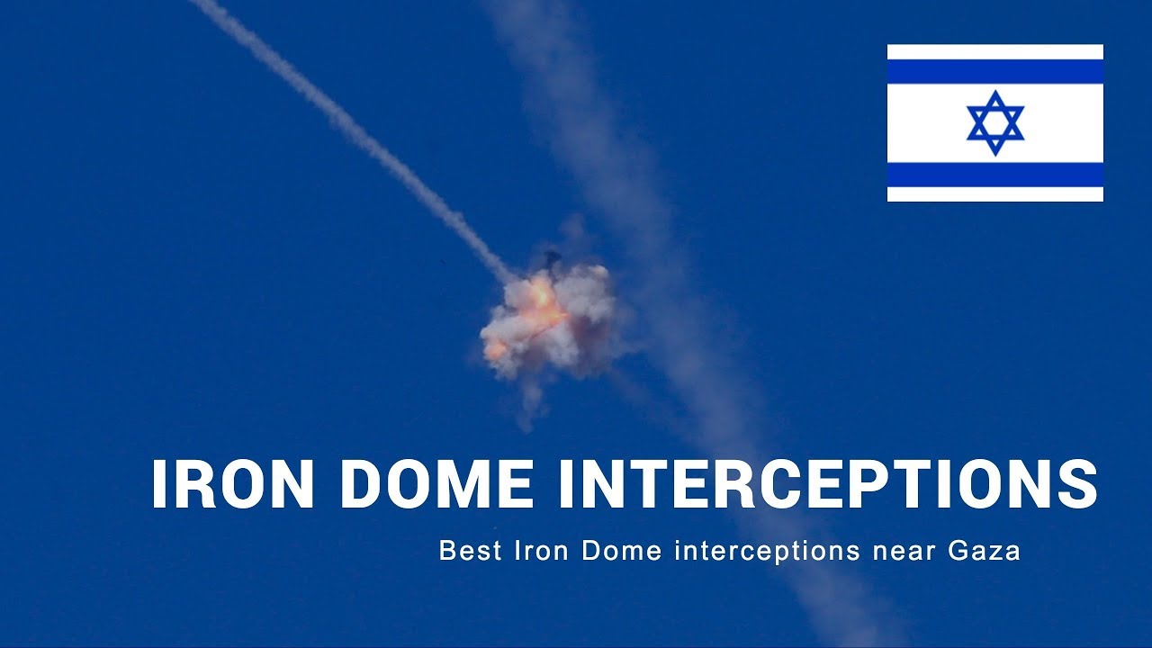 RARE Footage of Iron Dome Interceptions Near GAZA | Armed Forces Press