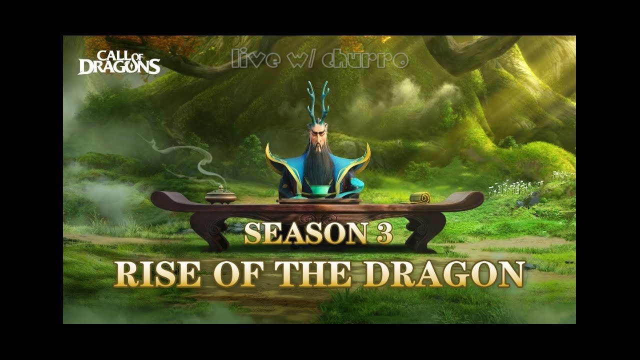 CALL OF DRAGONS | Live w/ CHURRO!  |  SUNDAY fUNDAY: ROW LEAGUE & FUN!