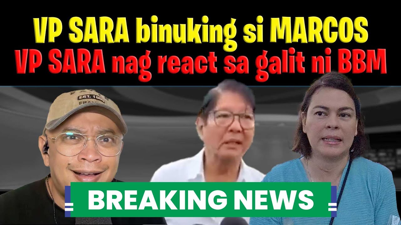 VP SARA nagreact sa GALIT ni MARCOS, BBM buking!