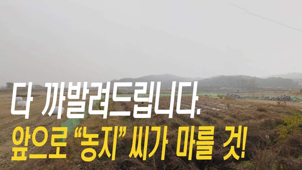 농림부가 이 영상을 싫어합니다. 죽을 때까지 나오는 돈!!!