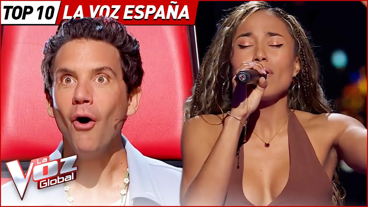 TOP 10 Primeras Audiciones a Ciegas La Voz Espa&ntilde;a 2025