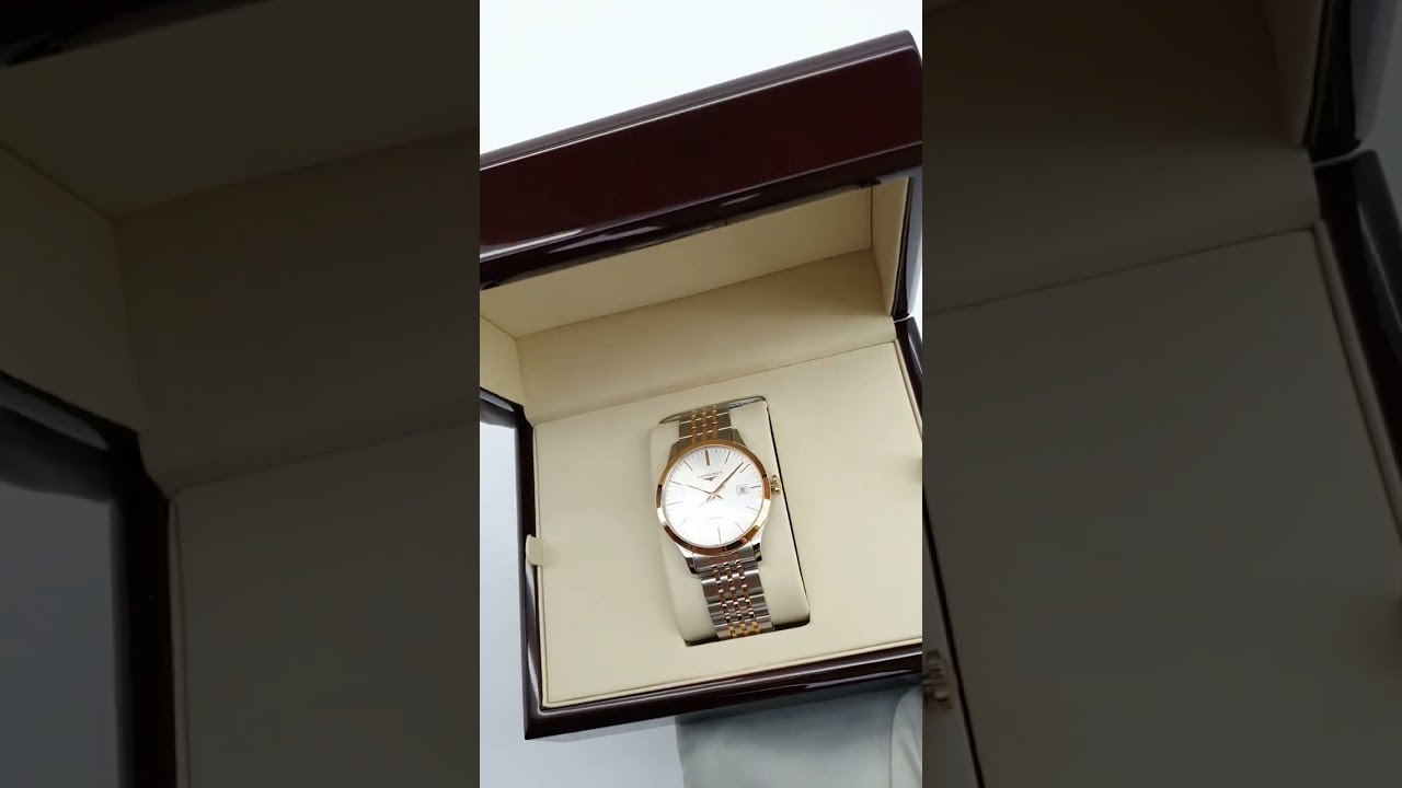 Longines Record L2.821.5.72.7. Subscribe for full video. #Longines #luxury #watch