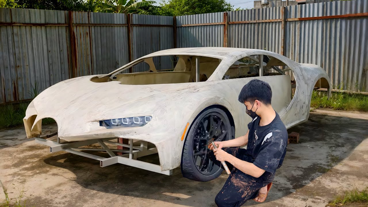 The Man Who Built a Bugatti Supercar from Scratch | From Start to Finish
