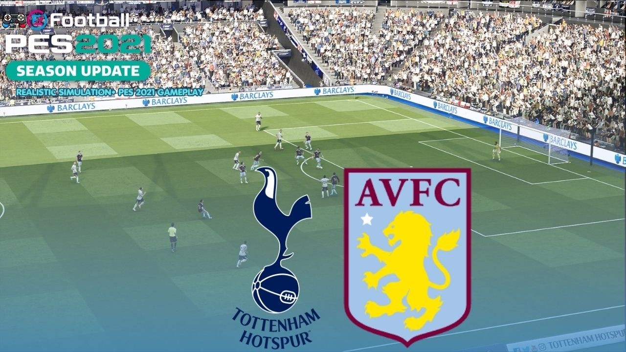 TOTTENHAM AND ASTON VILLA DESPERATE FOR THEIR FIRST LEAGUE WIN! &bull; PES 2021 GAMEPLAY &bull; AZORFOOTBALL