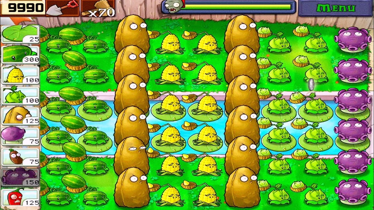 Plants vs Zombies • Last Stand Endless • Catapult Plants vs All Zombies • Full Walkthrough HD