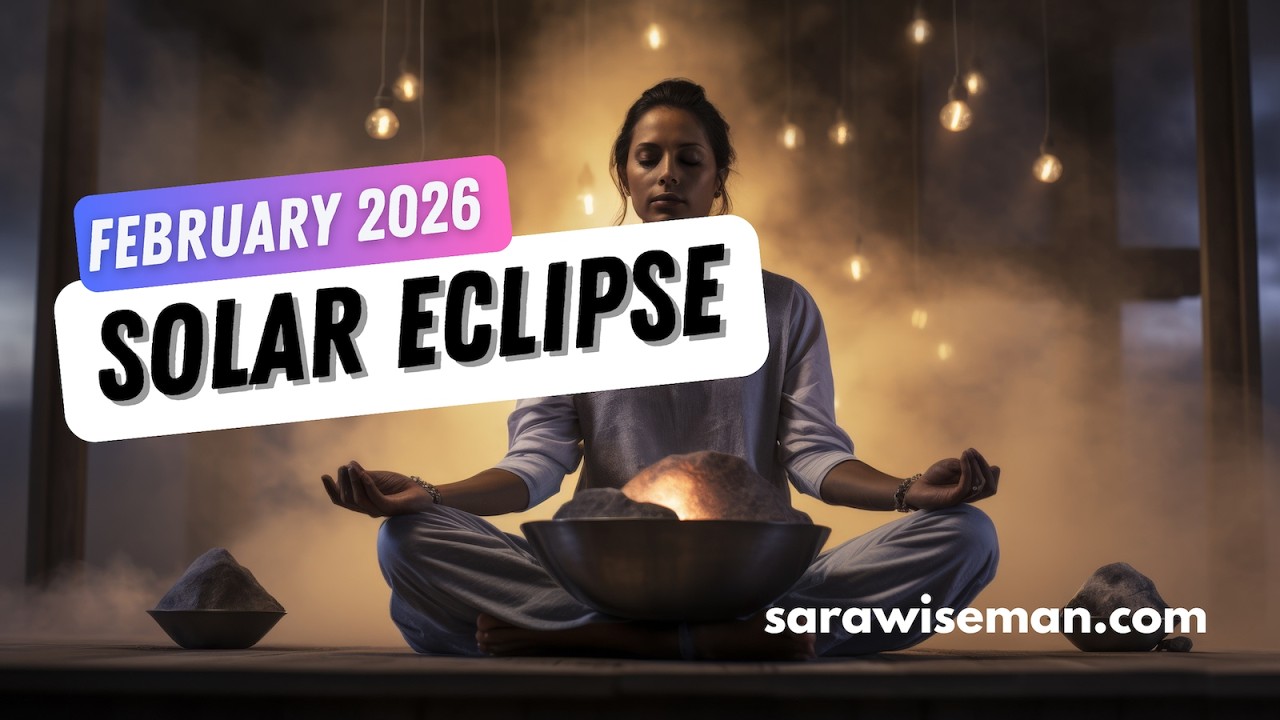 FEBRUARY SOLAR ECLIPSE in AQUARIUS and Year of the FIRE HORSE opens the PORTAL,  with Sara Wiseman.