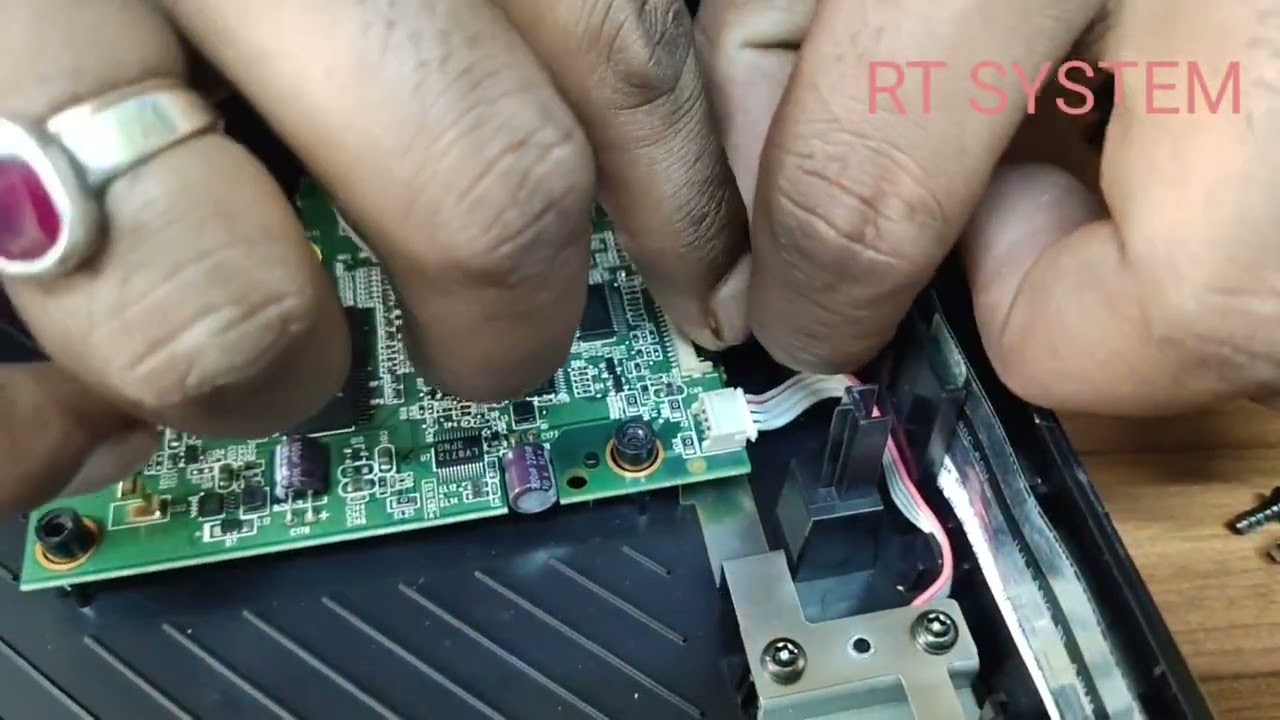 Hp scanjet 200 logic card change