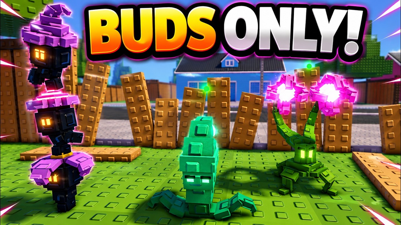 Сможет ли команда из одних БАДОВ пройти невыполнимое испытание в Garden Tower Defense?