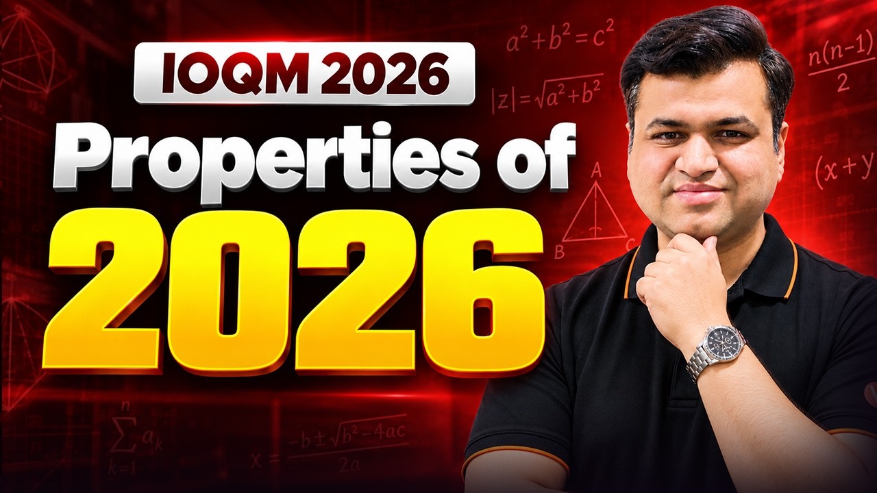 IOQM 2026: Properties of 2026 | Must Know | Math Olympiad | Chetan Sir | VOS