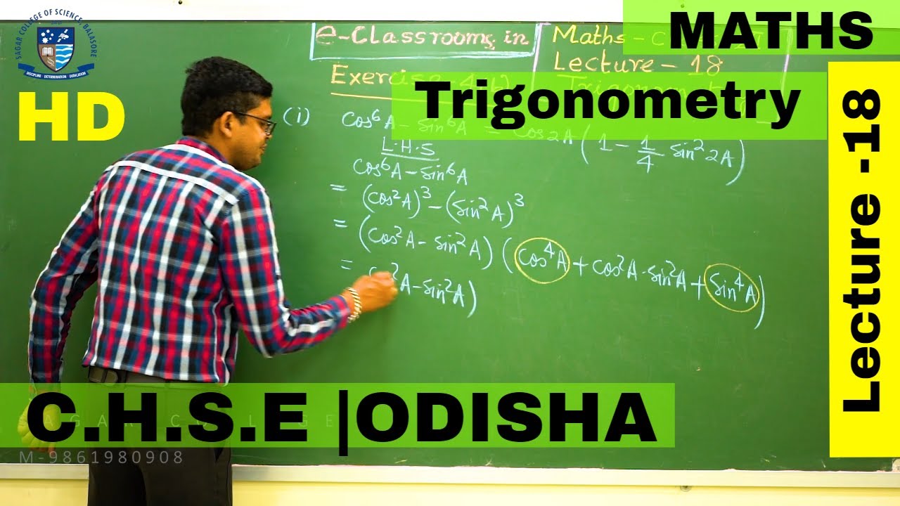 Trigonometry | Lecture -18 | Odisha Board