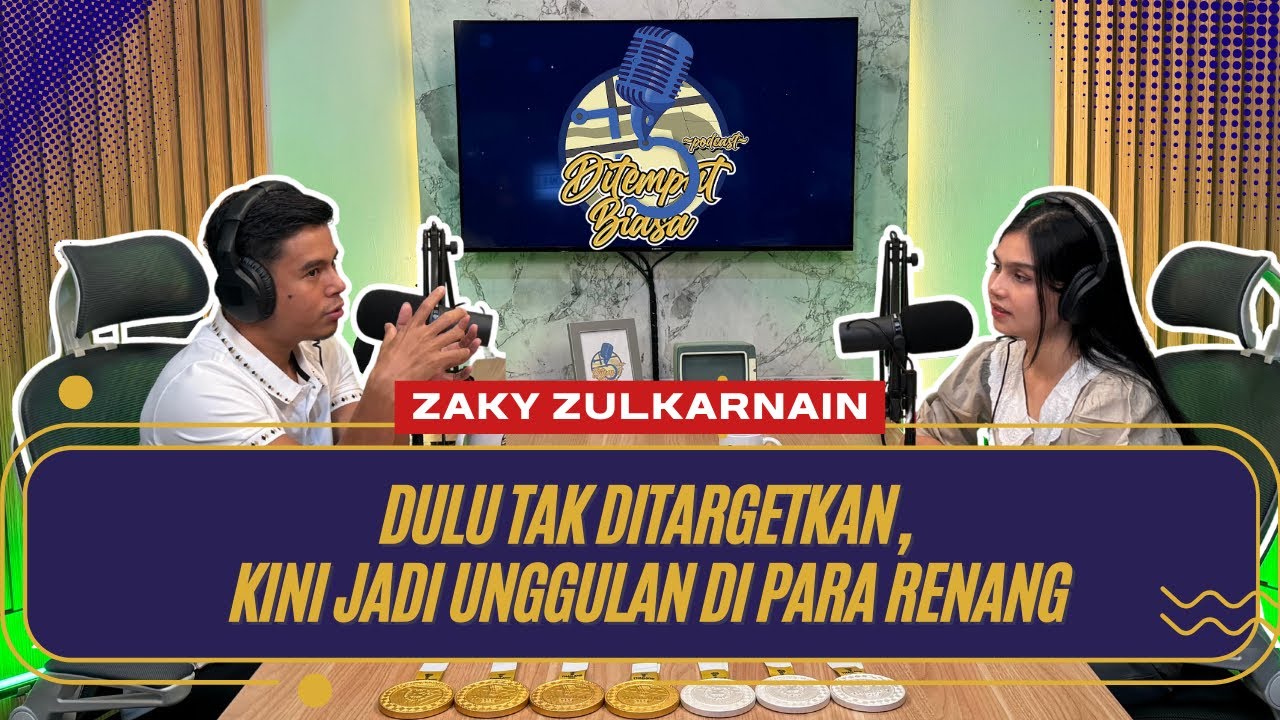 Altlet Renang Paragames Asal Riau Sumbangkan Medali Emas - Podcast Ditempat Biasa