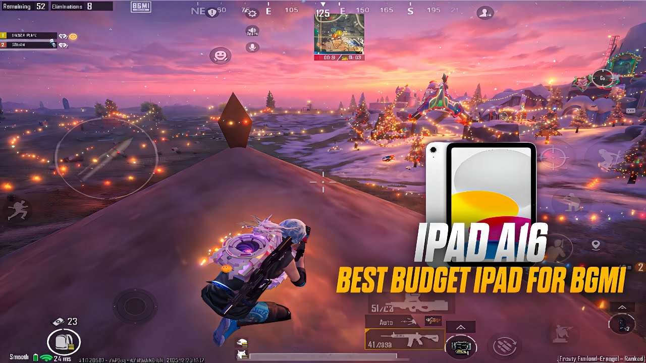 iPad 11 A16 BGMI Graphics Test (SMOOTH+ EXTREME) 🔥 | PUBG Mobile Gaming 2026 | With 23 Solo Kills!