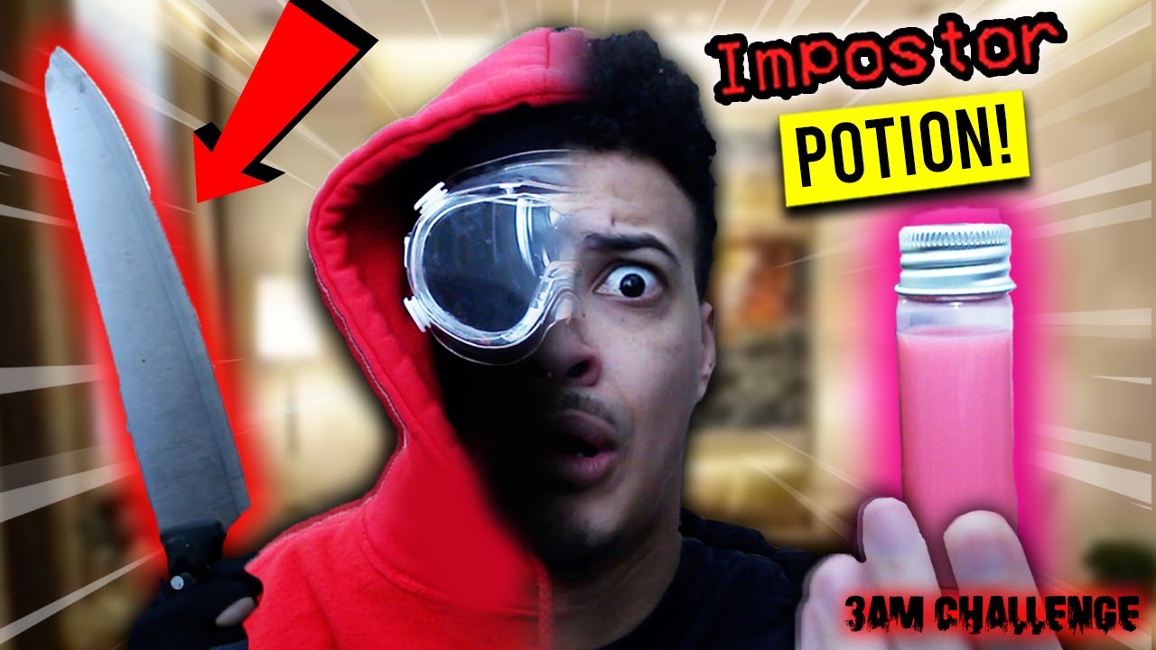 ORDERING THE IMPOSTOR POTION FROM THE DARK WEB AT 3AM (IT ACTUALLY WORKED!!)