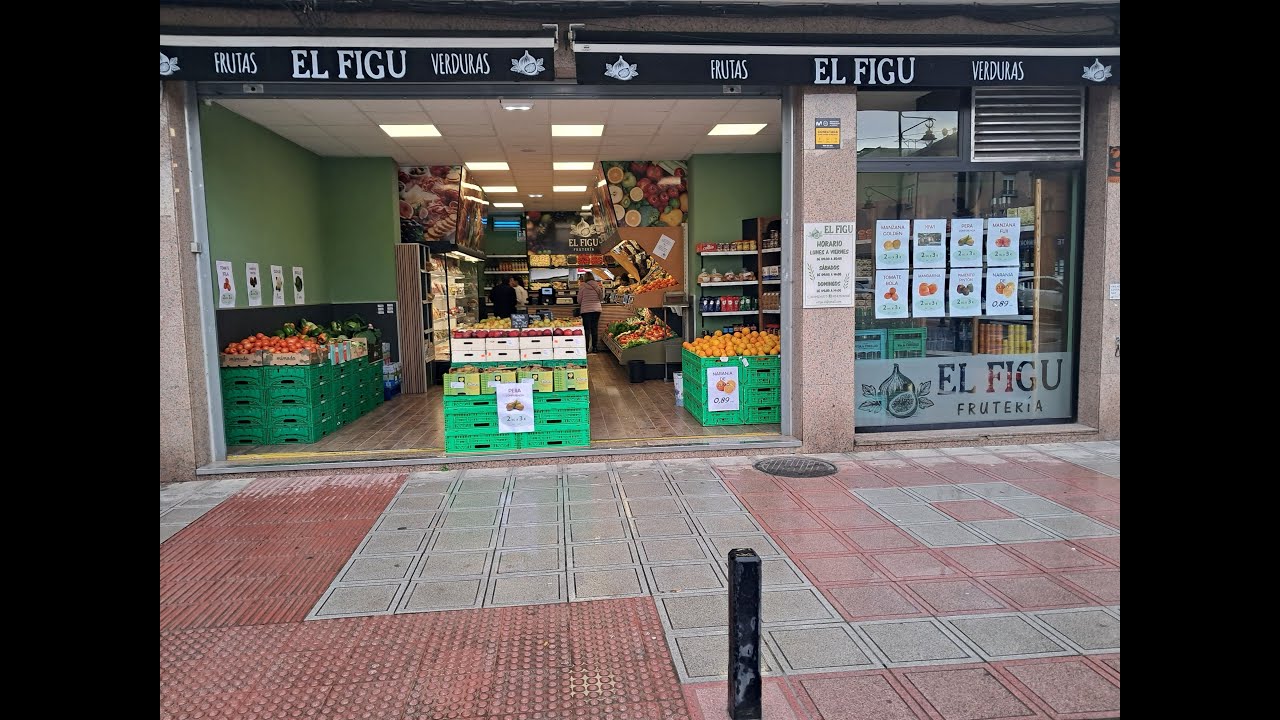 La Peatonal Frutas el Figu Plaza Europa Lugones tv.